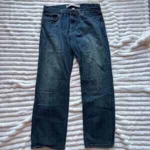 Men's GAP‎ Straight Fit Jeans 34 x 30 Dark Wash